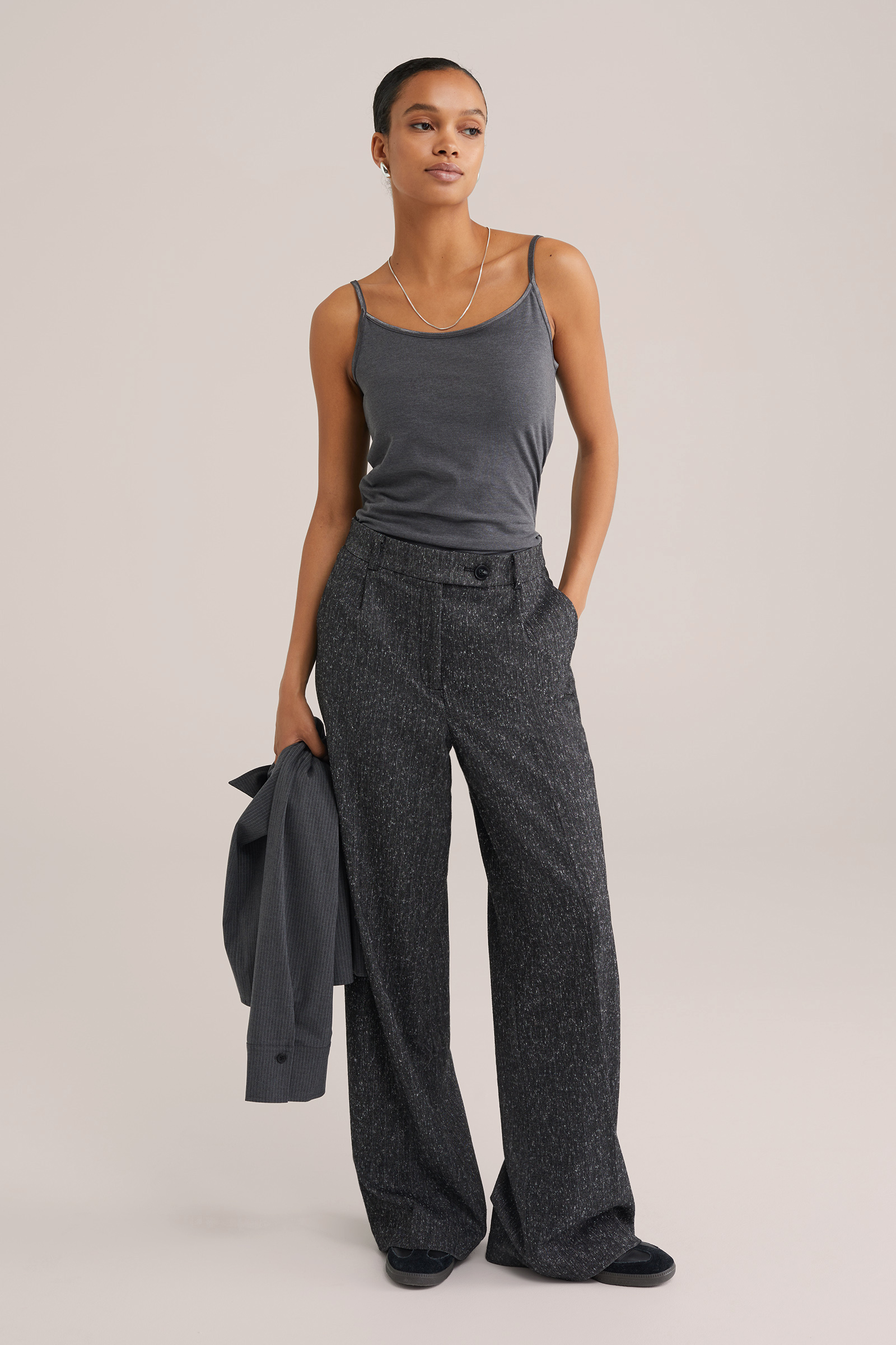 Dames singlet van katoen