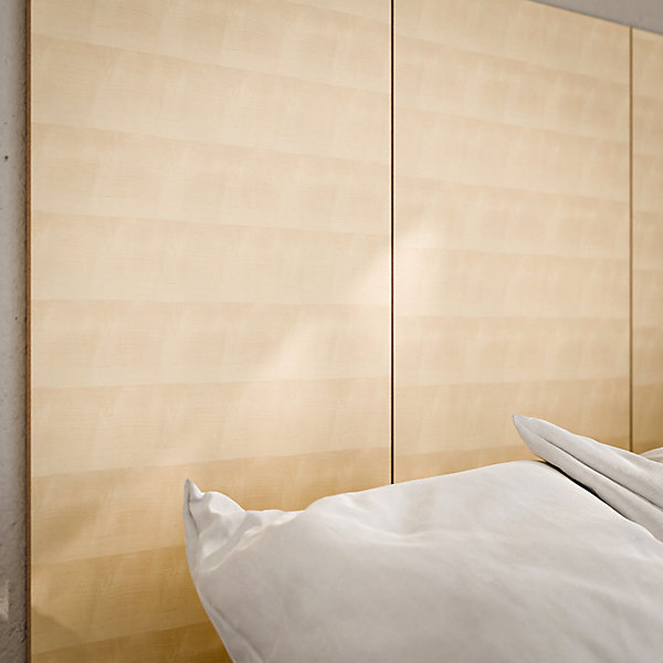 Panneau MDF Plaqué - érable - 60 x 120 cm