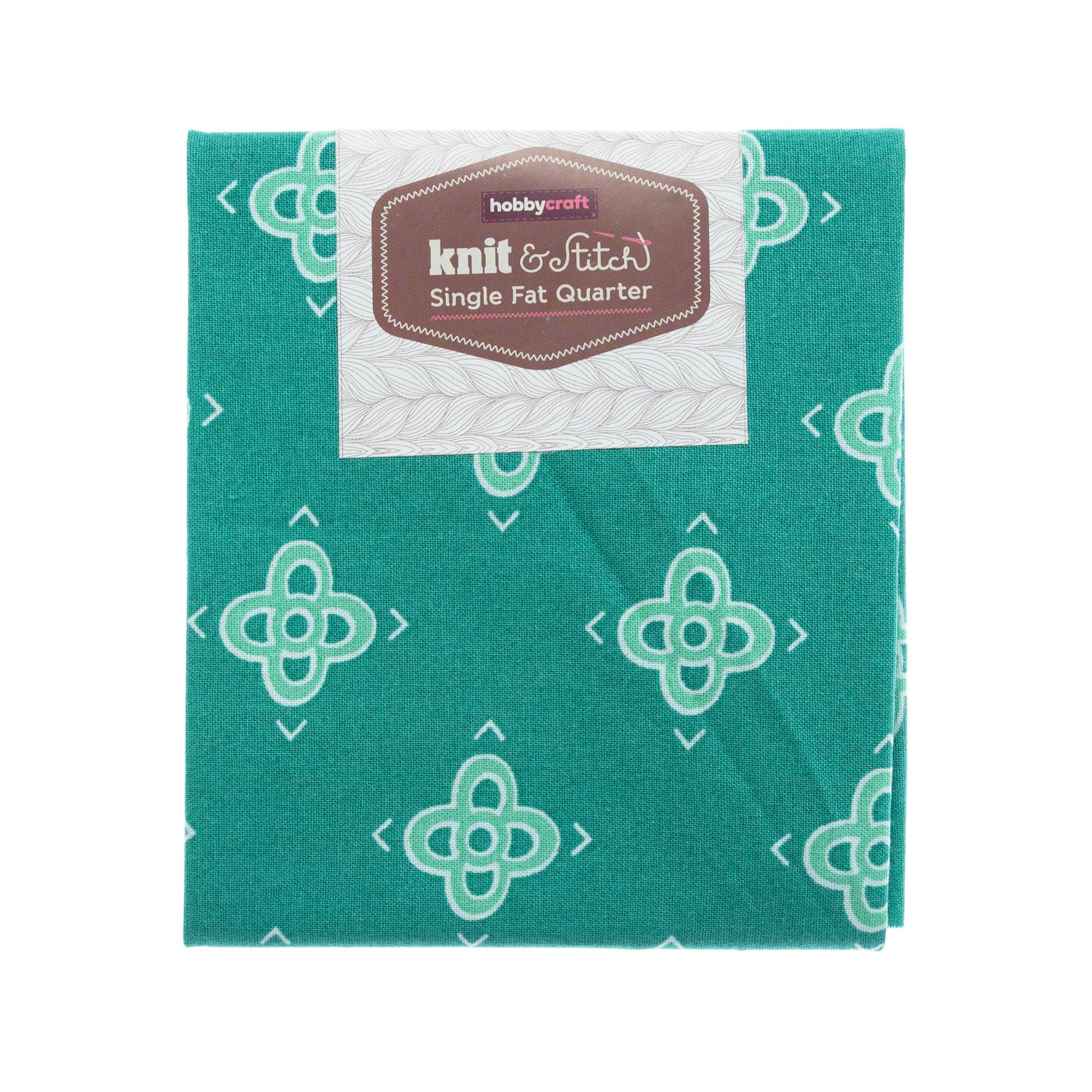 Green Arrow Single Cotton Fat Quarter