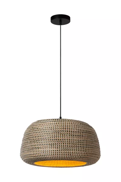 Lampa wisząca kremowo-złota MADUKA 1xE27x40W wym: 127,5x47x47 cm Lucide