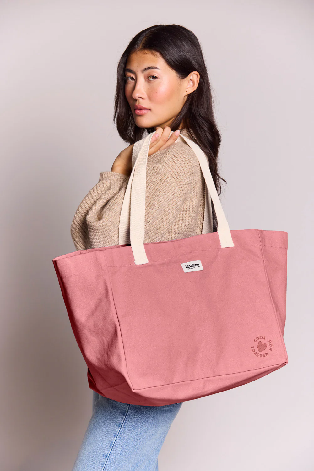 Cabas Cool Mom Rose blush