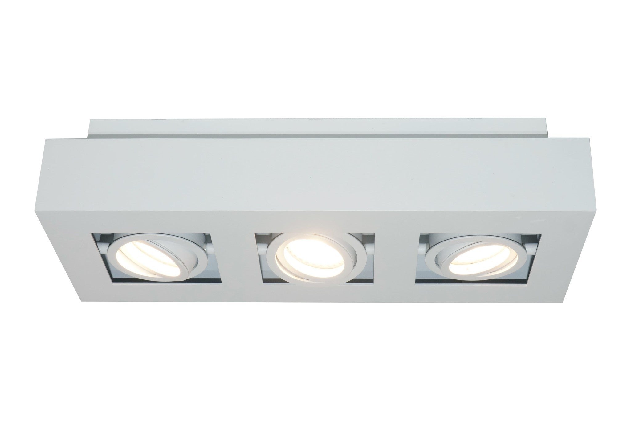 Artdelight spot Bosco - 3 lichts - 36 x 8.6  cm - wit
