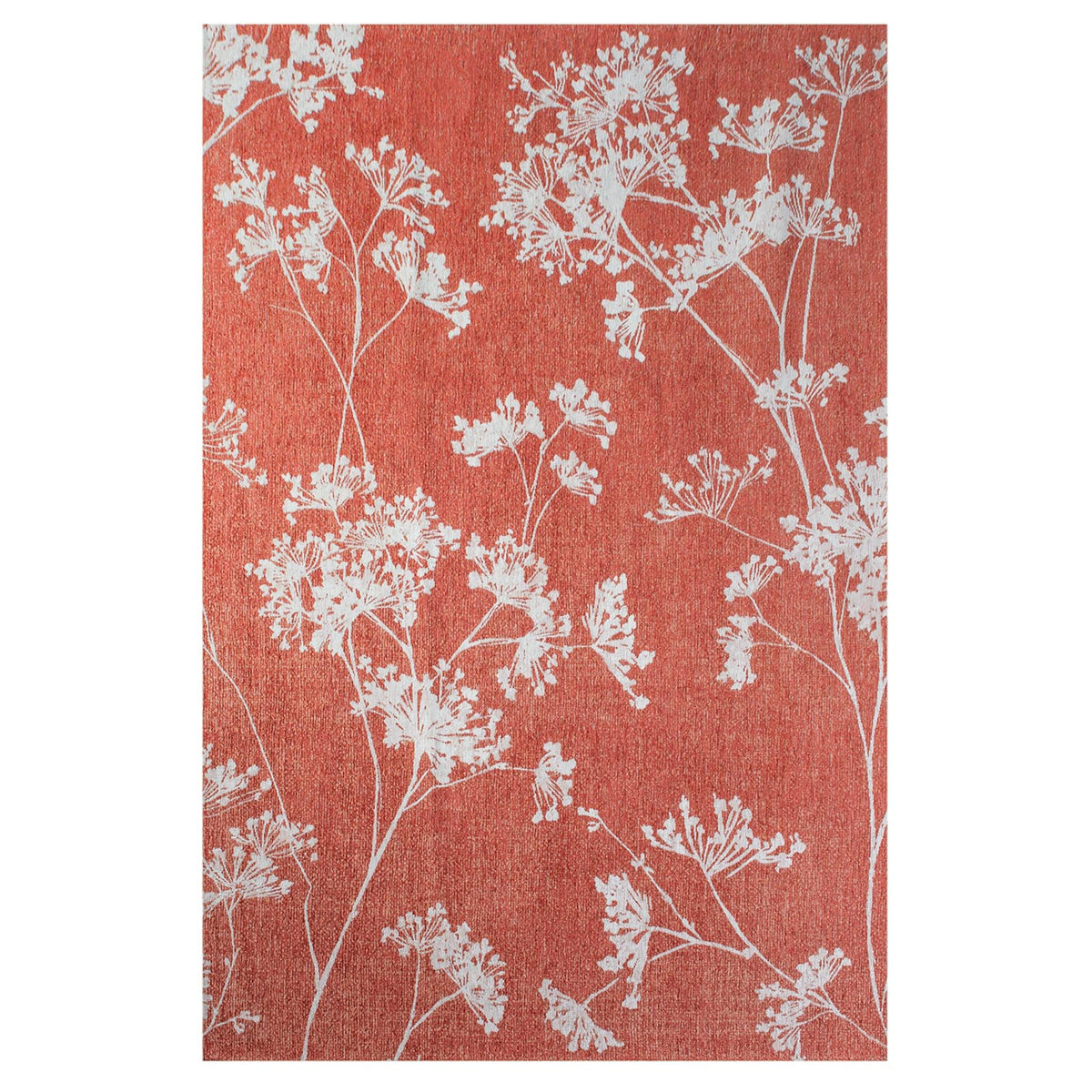 Lola&Moi vloerkleed Inflorescence - rood - 170x240cm