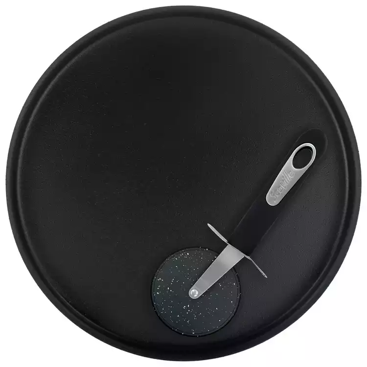 Scoville 2 Piece Aluminium Pizza Tray and Cutter Set
