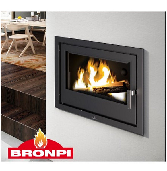 Insert à bois HYDRO-BRONPI-80-E- 27/22 kw