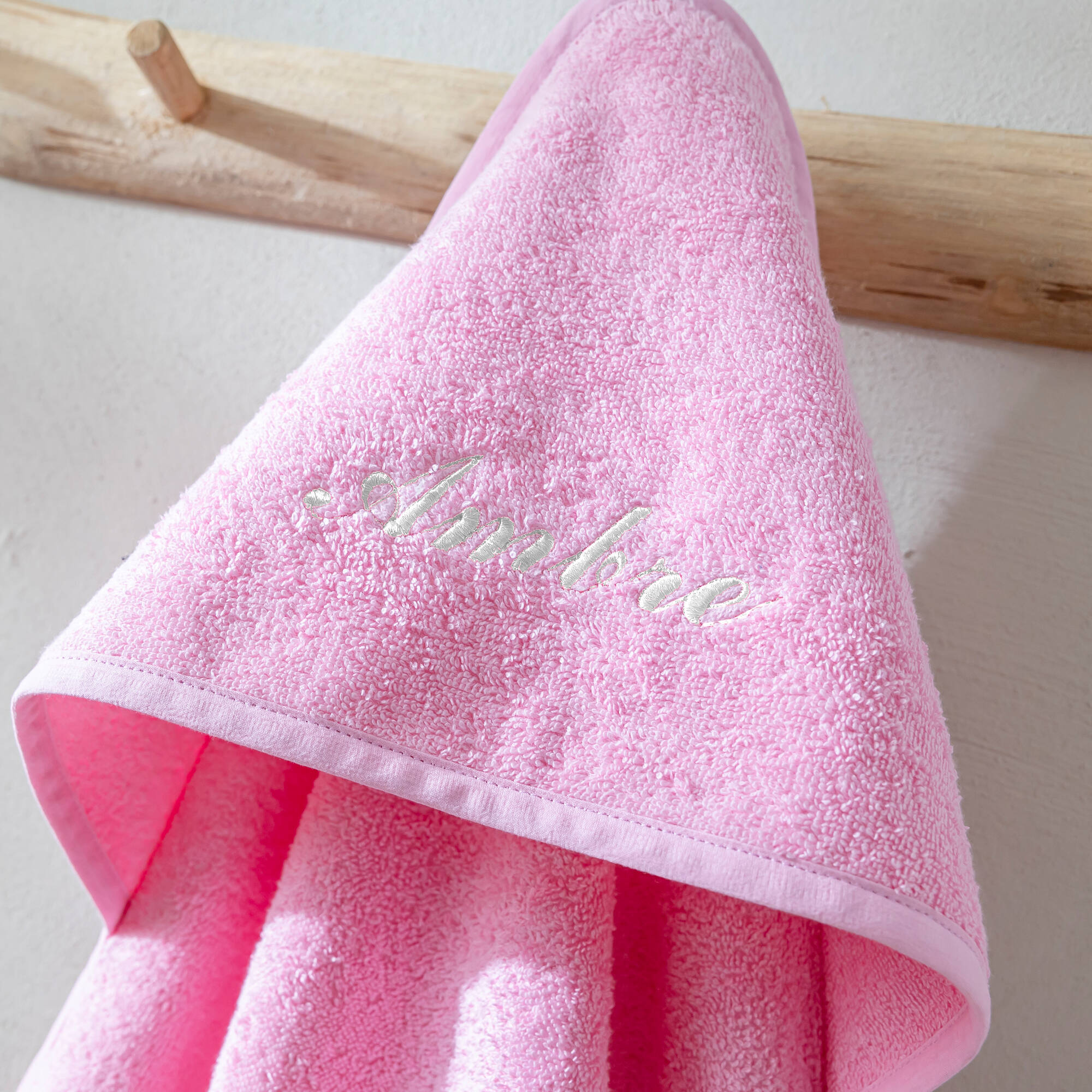 Cape de bain bébé personnalisable