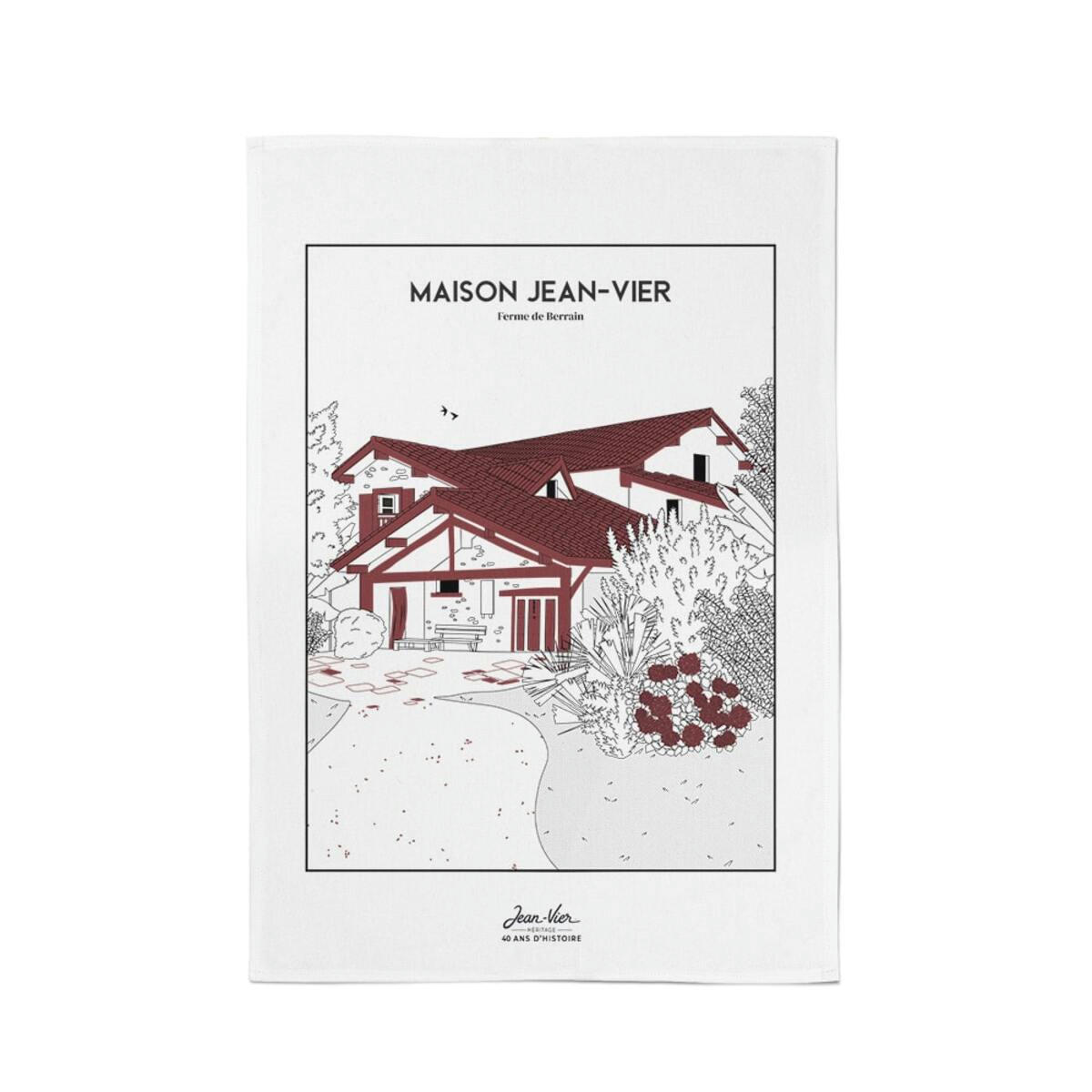 KOADRO - Essuie-mains Coton Blanc 45x60 cm