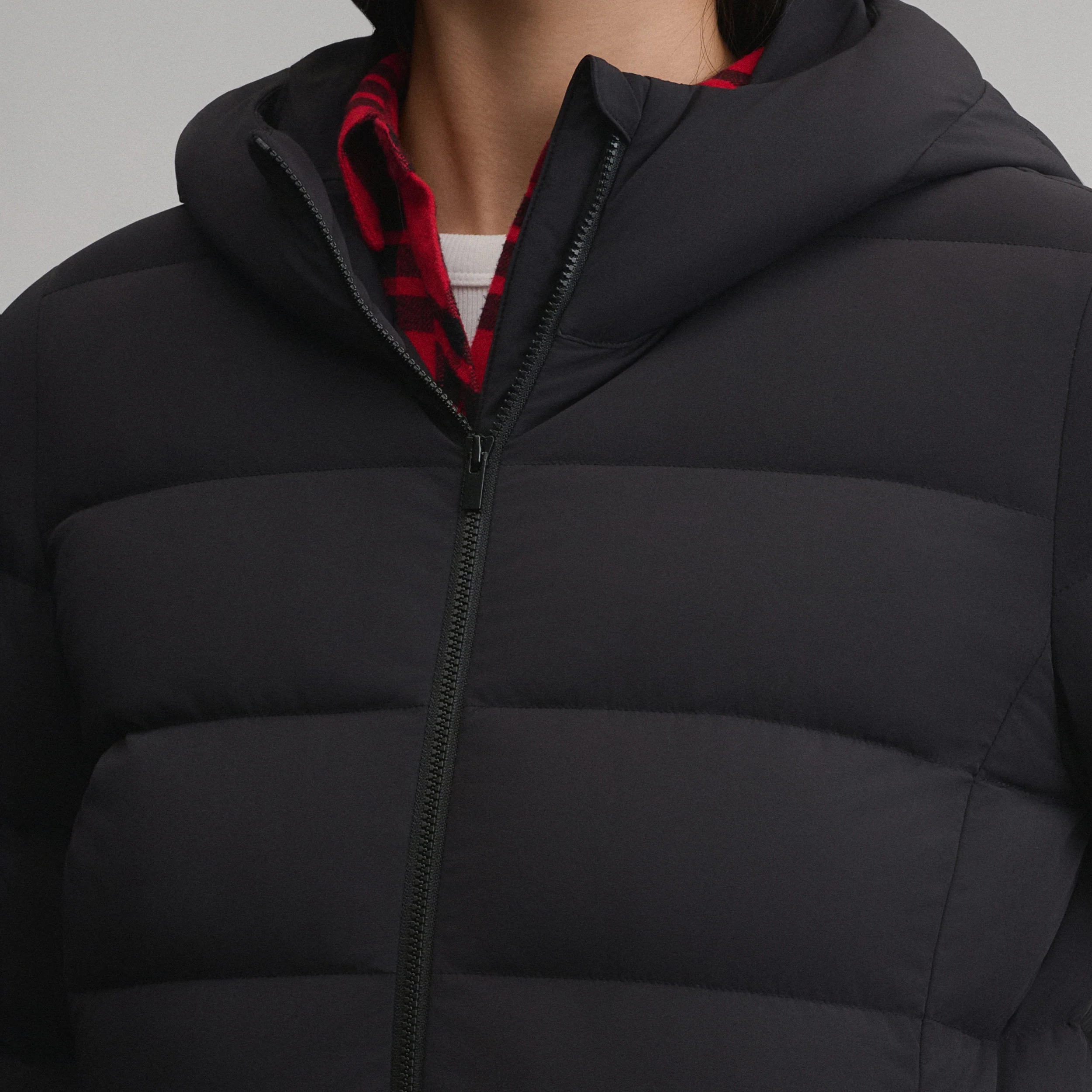 Women's EB Stretch Down Hooded Duffle Coat