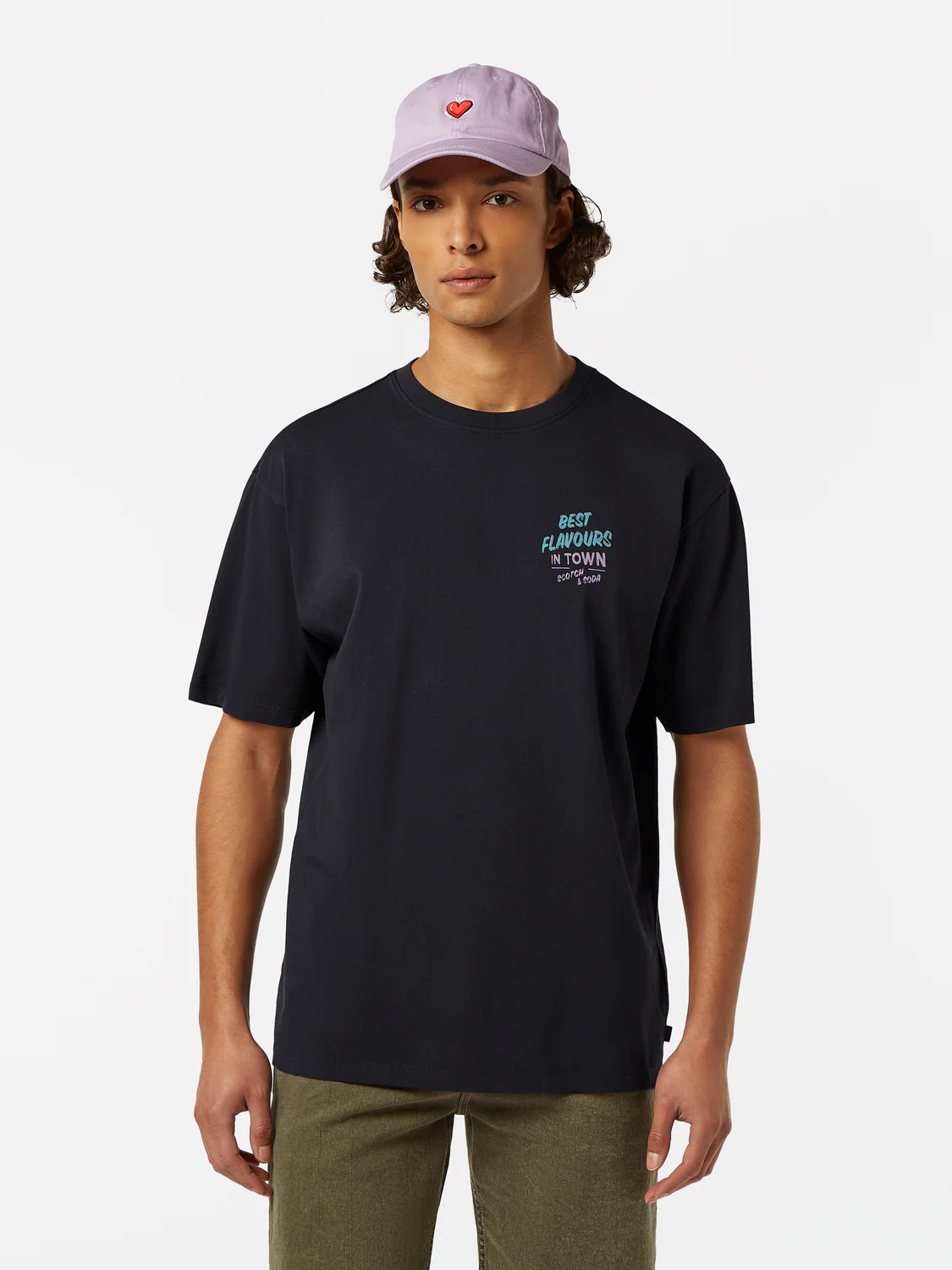 Relaxed-Fit Printed Artwork T-Shirt