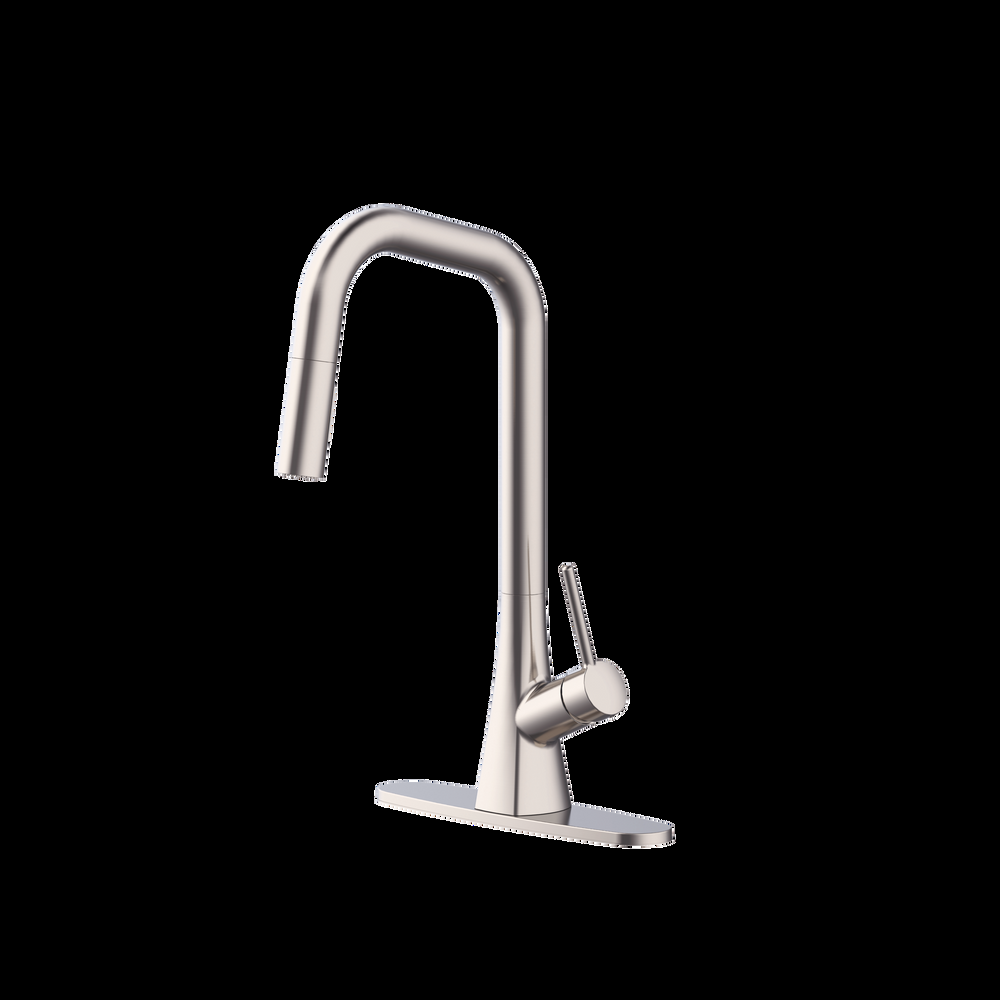 Danze Sieben 1-Handle Kitchen Pull Down, Stainless Steel