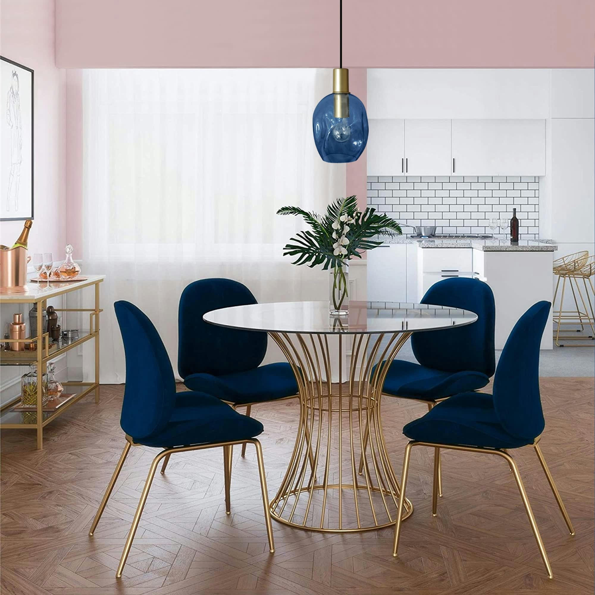 VINGOLF - Suspension métal  bleu