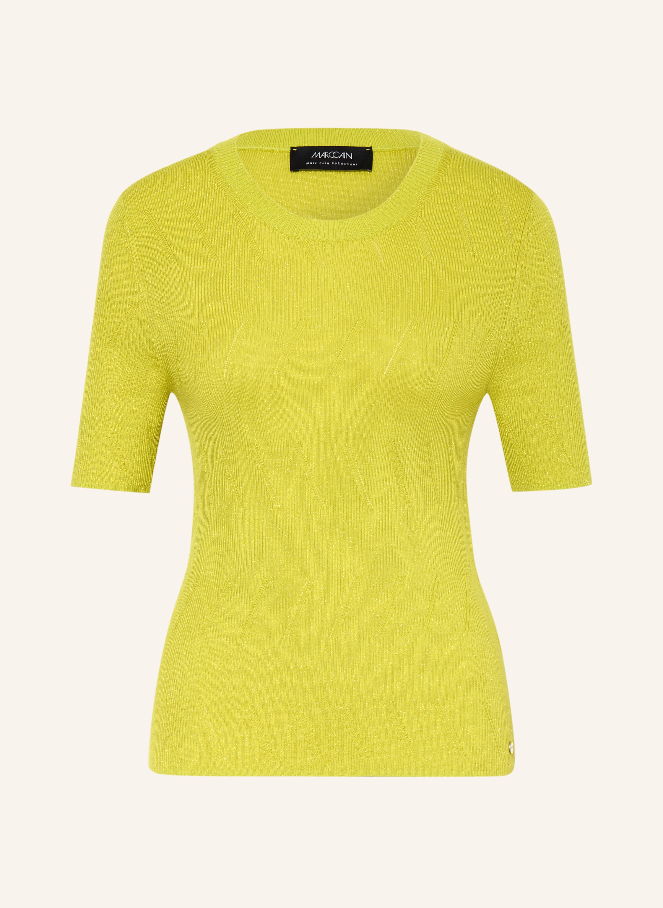 MARC CAIN Strickshirt mit Glitzergarn