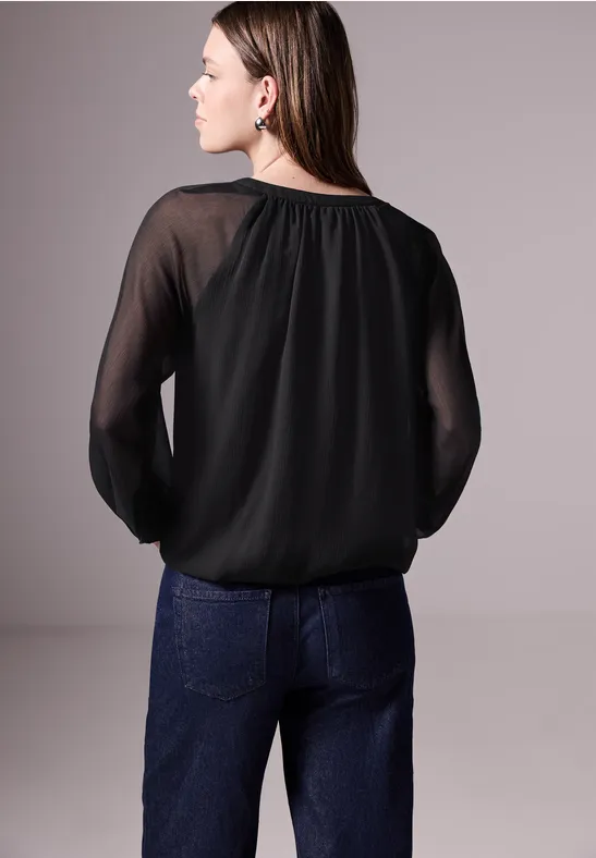 Chiffon-Bluse