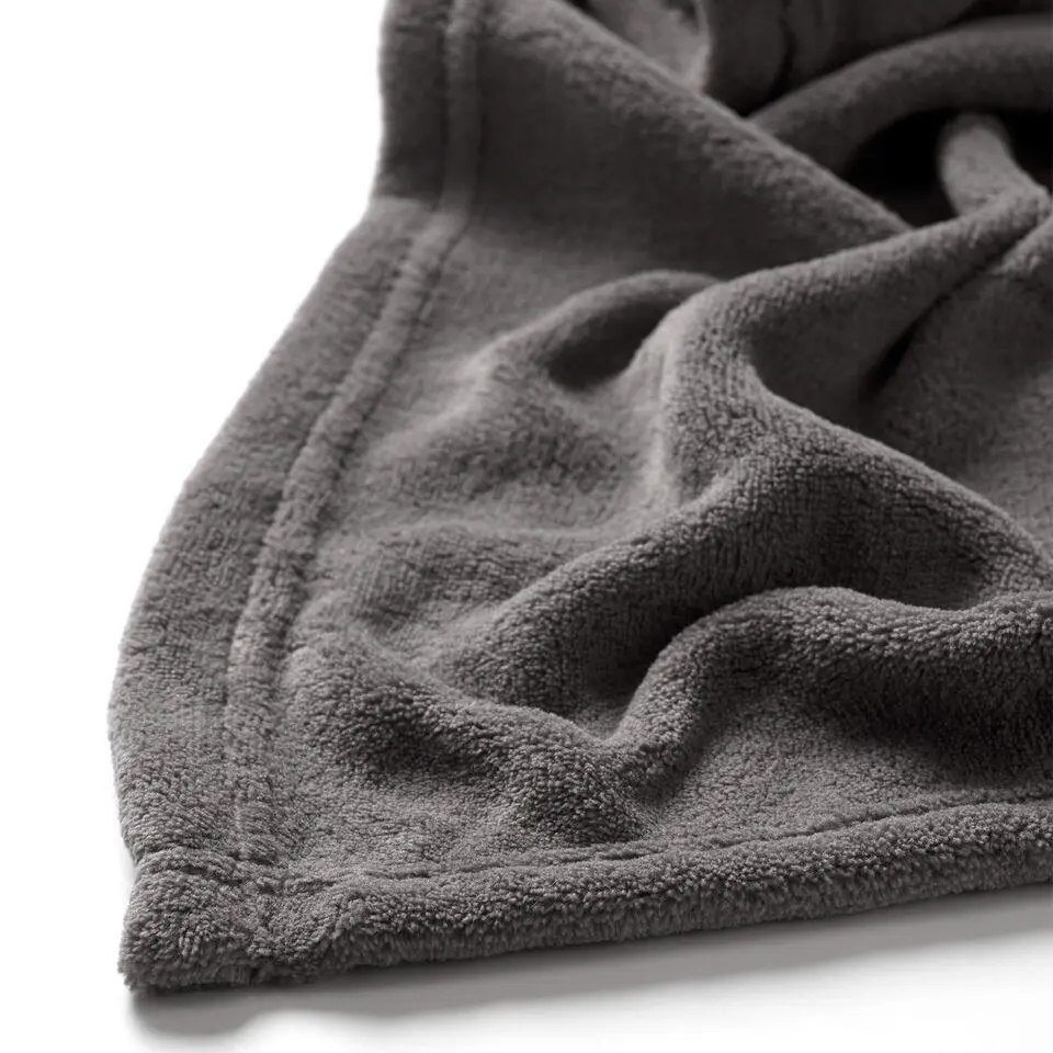 Plaid Harvey - Charcoal Gray - 150x200 cm