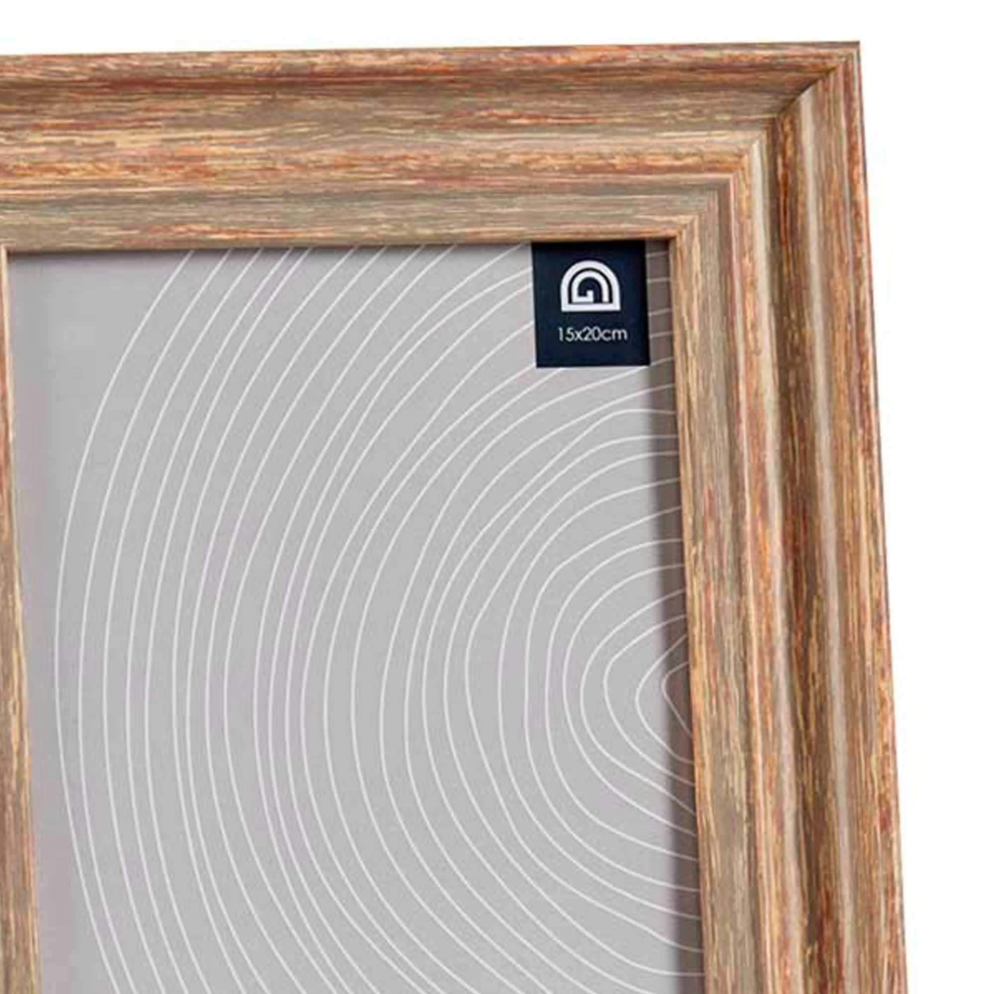 - Cadre photo mural ou à poser couleur bois 15x20cm