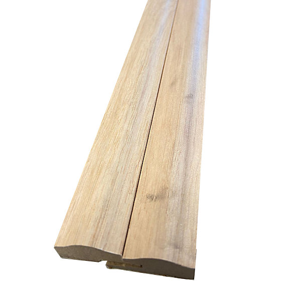 Lot de 2 profils de finition chêne pour panneau Dune 2500 x 25/32x14 mm /