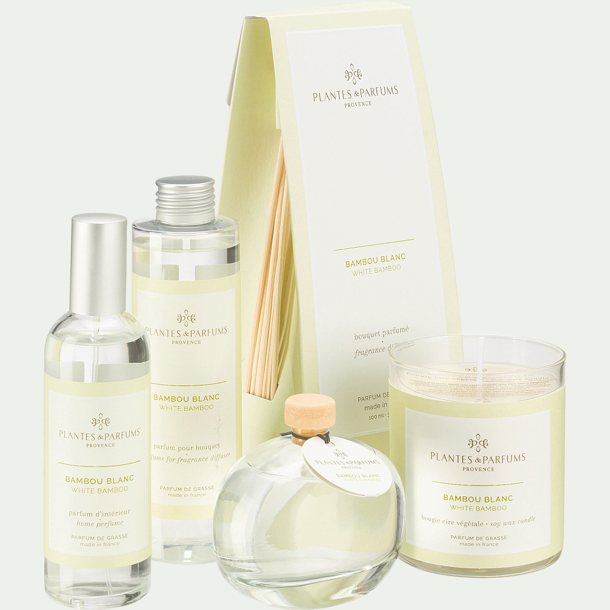 MANON - Recharge pour diffuseur Bambou Blanc 200ml