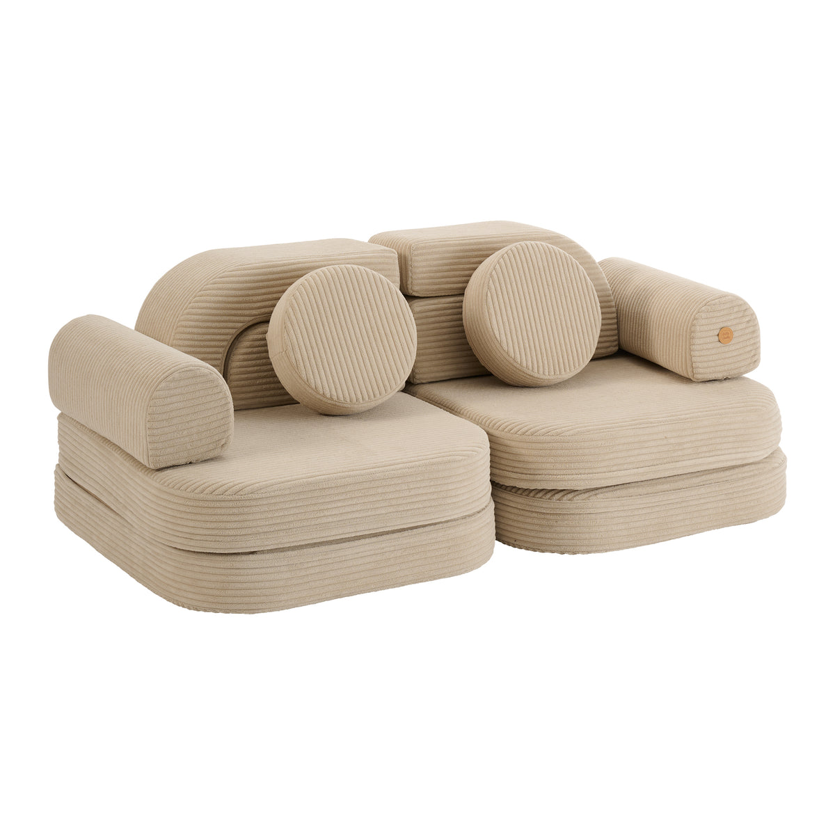 Petite Amélie Schuimbouwstenen BEIGE 10 delig