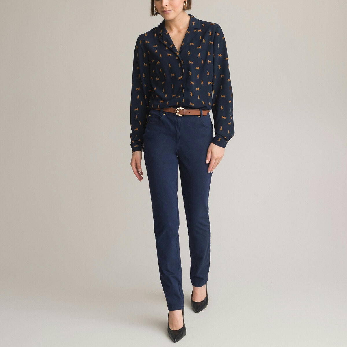 Chemise, imprimé animalier