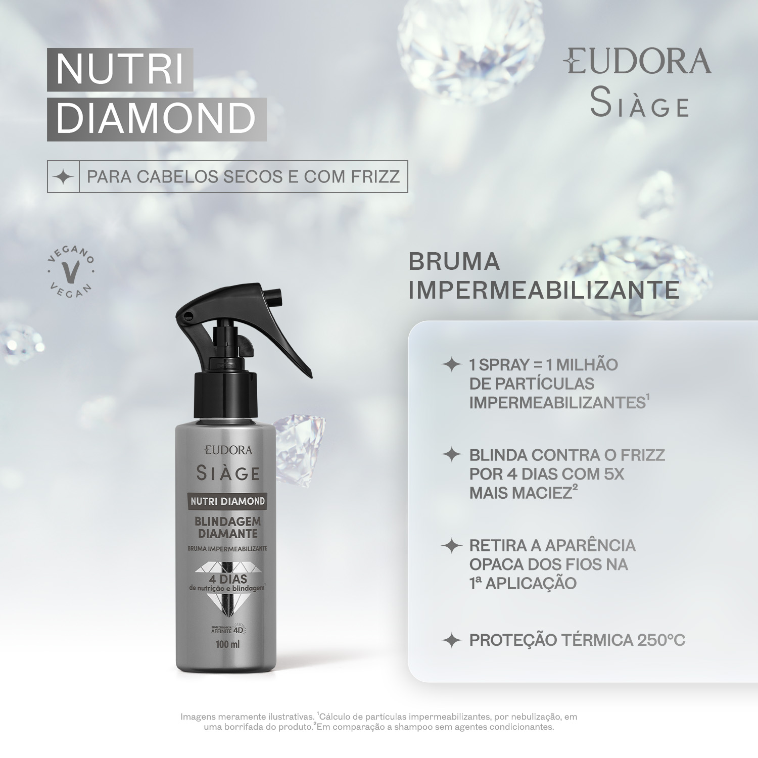 Bruma Impermeabilizante Siàge Nutri Diamond 100ml