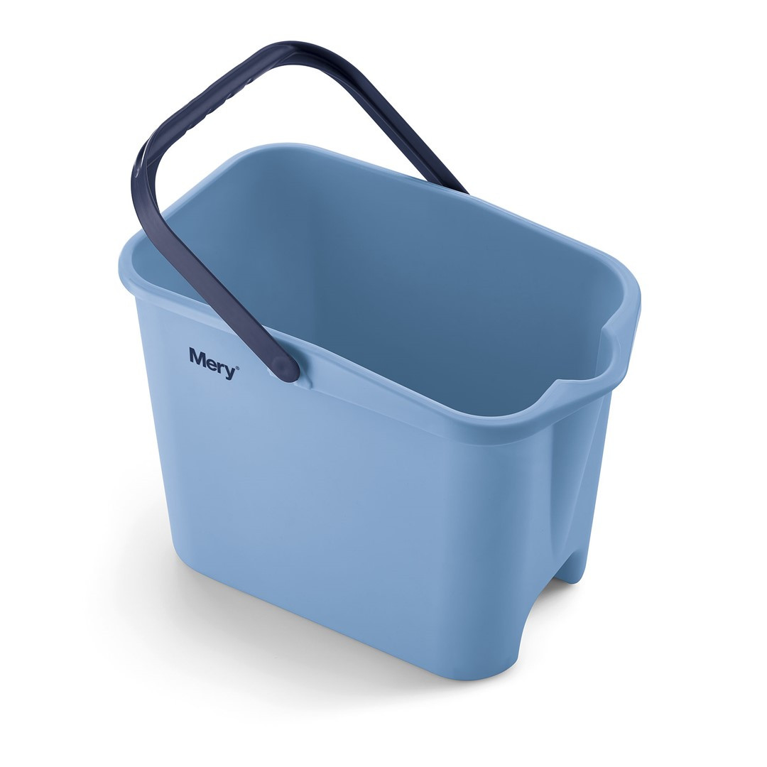 Prostokątne wiadro Mery - 14 ltr, Niebieski