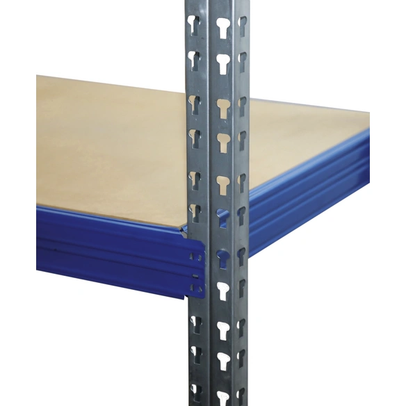 Weitspannregal, BxT: 160 x 60 cm, blau
