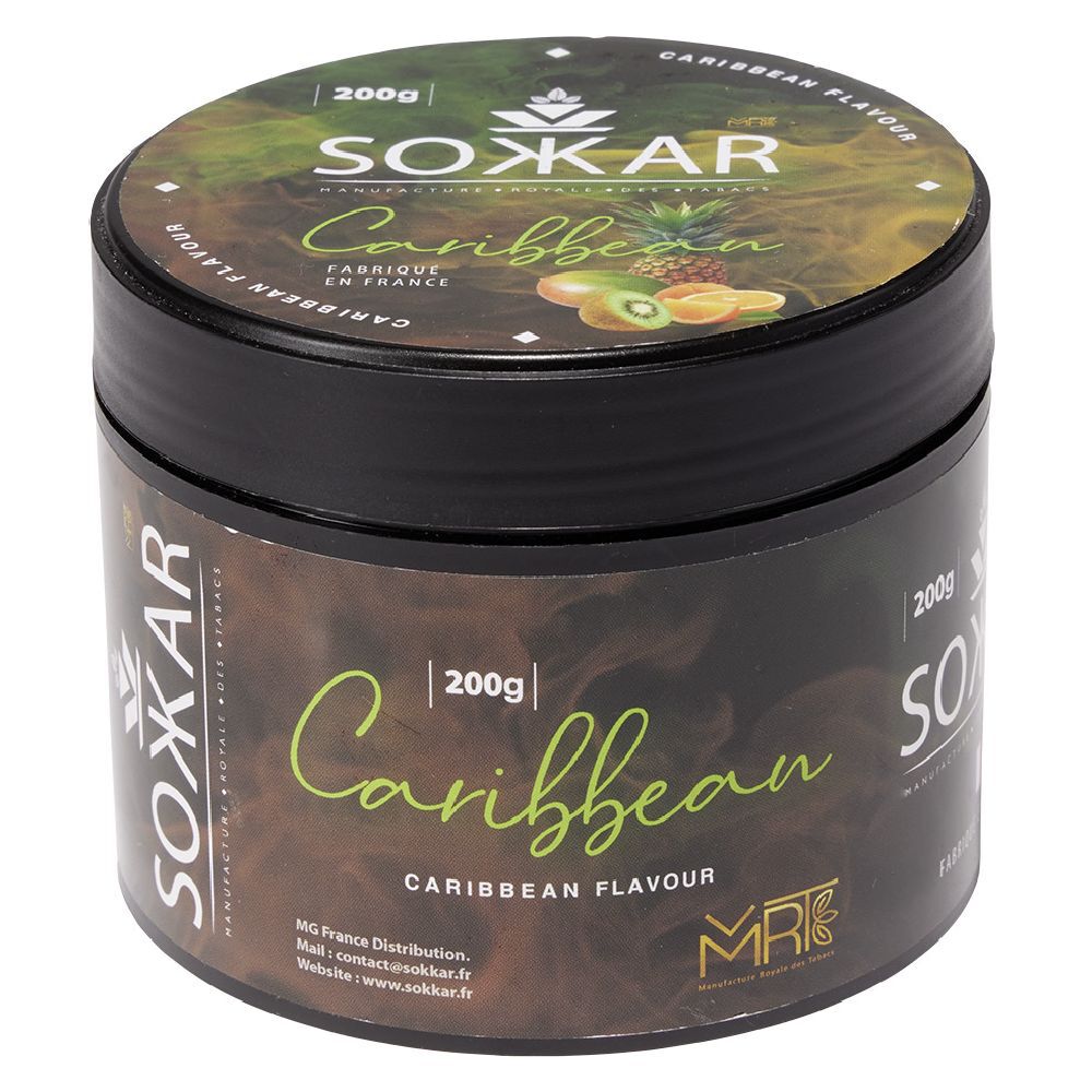 Chicha go&ucirc;t Carribean Rouge 200g