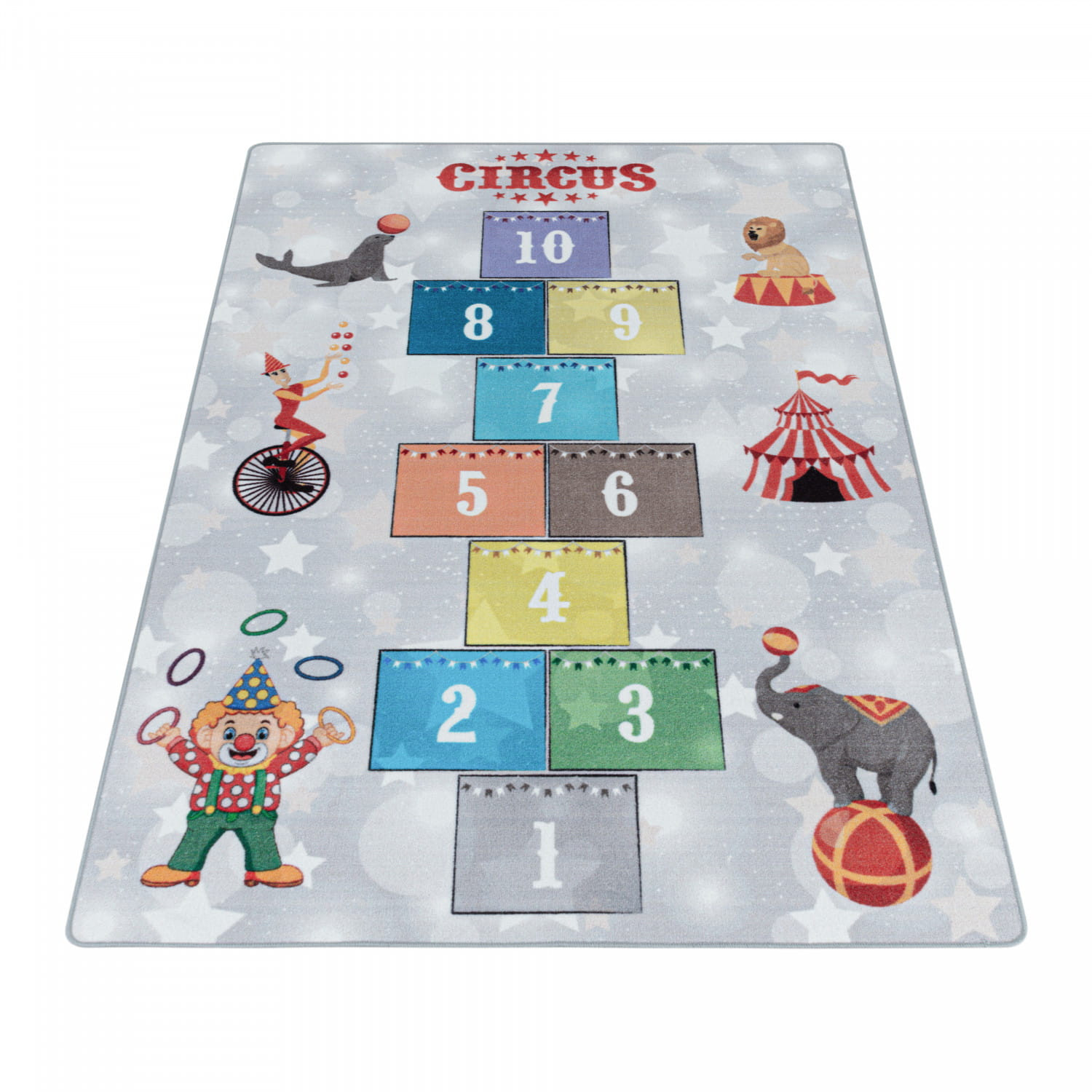 Dywan dziecięcy Play cyrkowe klasy 80 cm x 120 cm