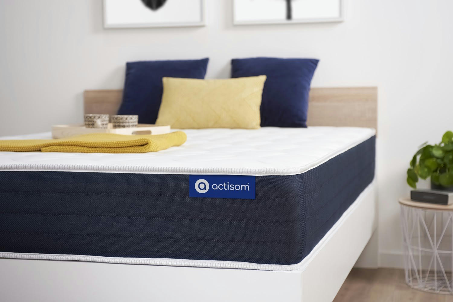 ACTILATEX SLEEP - Matelas 120x190 cm Latex et mémoire de forme