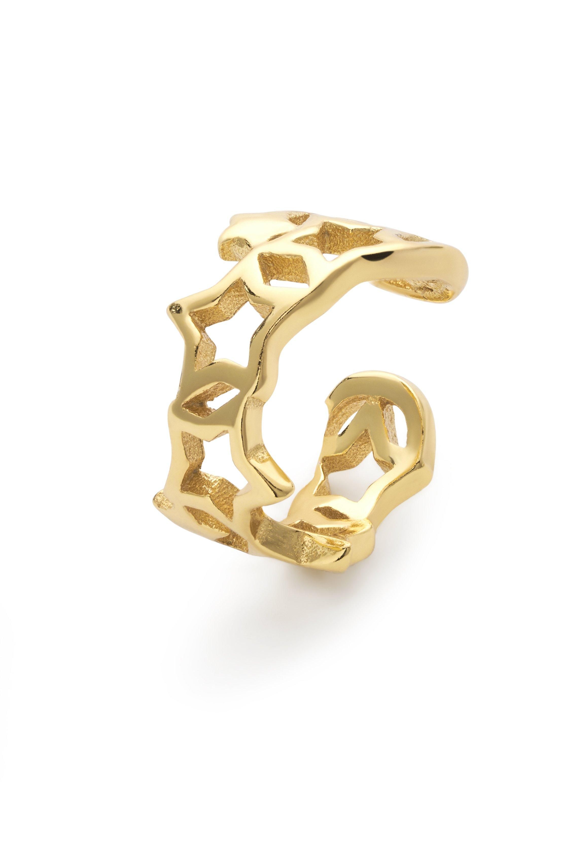 Elk & Bloom Gold Star Ear Cuff - No Piercing Necessary