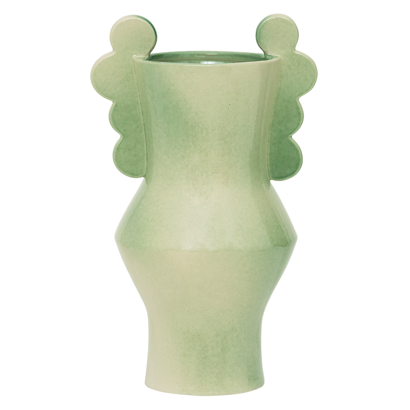 Urban Nature Culture vaas Circulo Pale Green - 19x15.4x31.5cm
