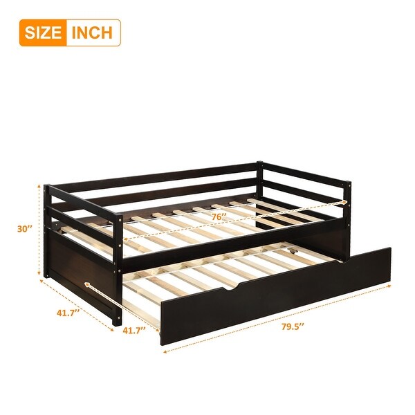Taylor & Olive Vervain Twin-size Wood Daybed with Trundle