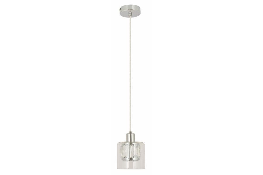 Lampa wisząca chromowana Elmo 1xE14x40W wym: 120x12x12 cm Reality