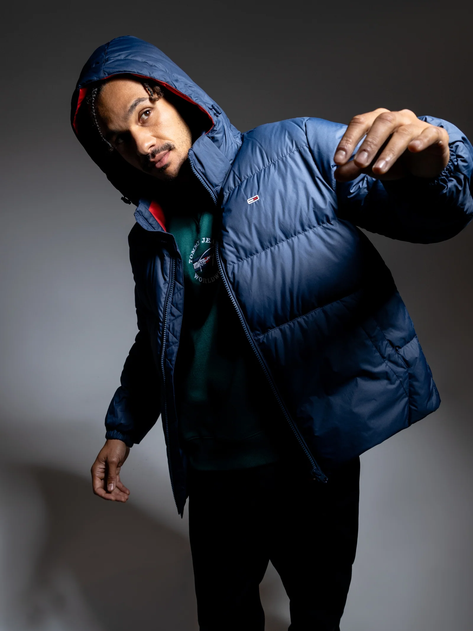 Essential Down Hooded Jacket