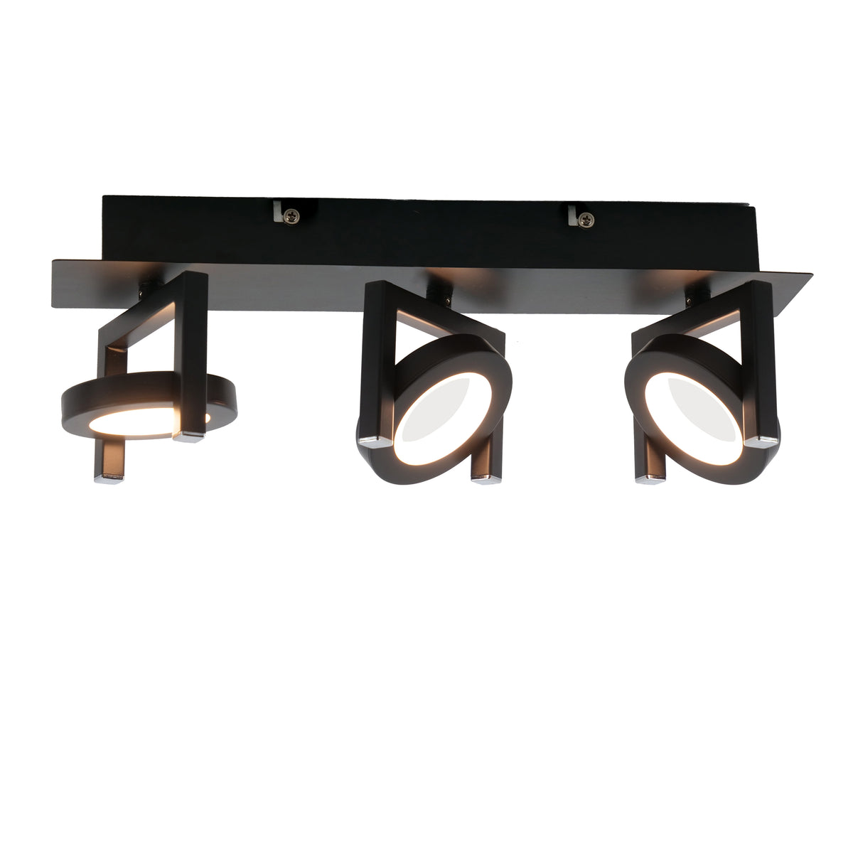 EGLO spot Trastanello - led - 3 lichts - zwart