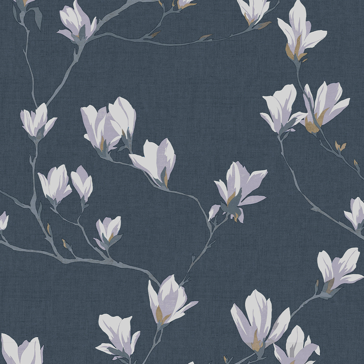 Laura Ashley Vliesbehang - Magnolia Grove Dusky Seaspray - 10mx52cm