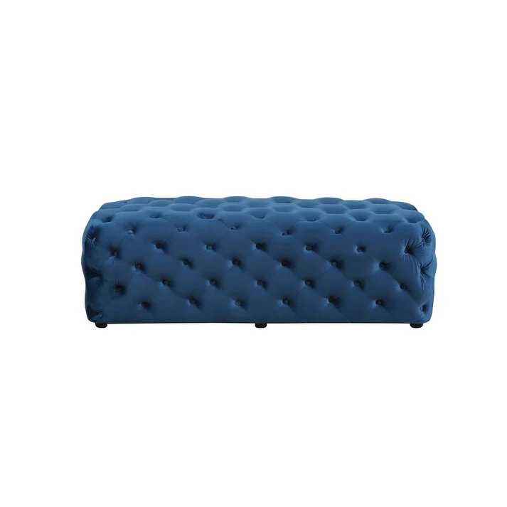 Best Master Furniture Tufted Rectangular Accent Ottoman