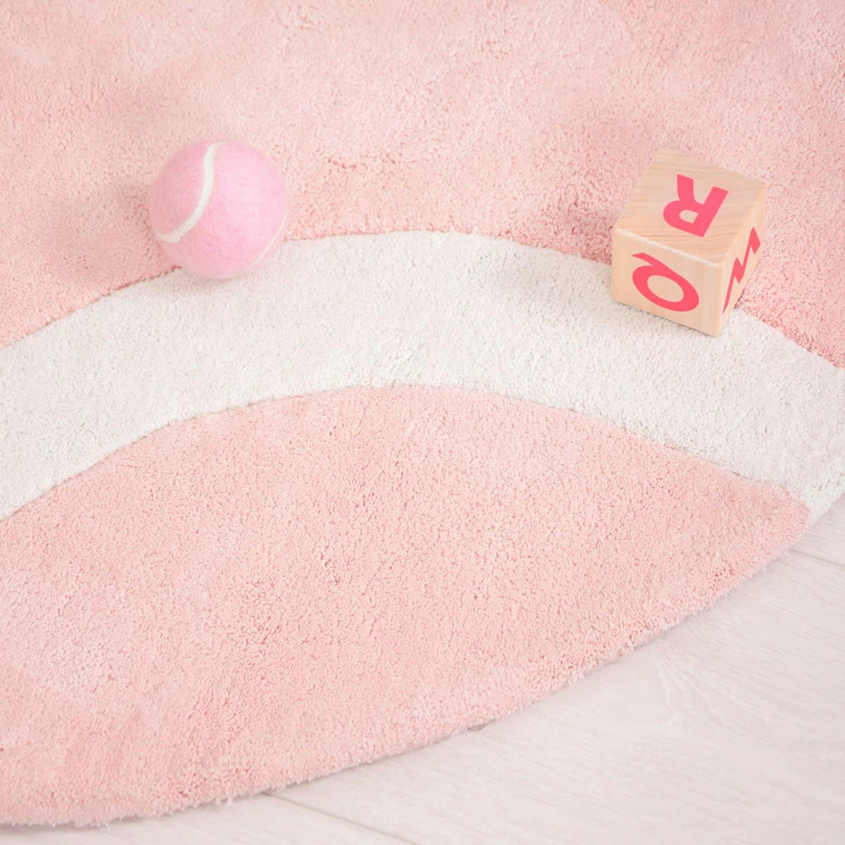 PLAY - Tapis ballon en Coton Rose