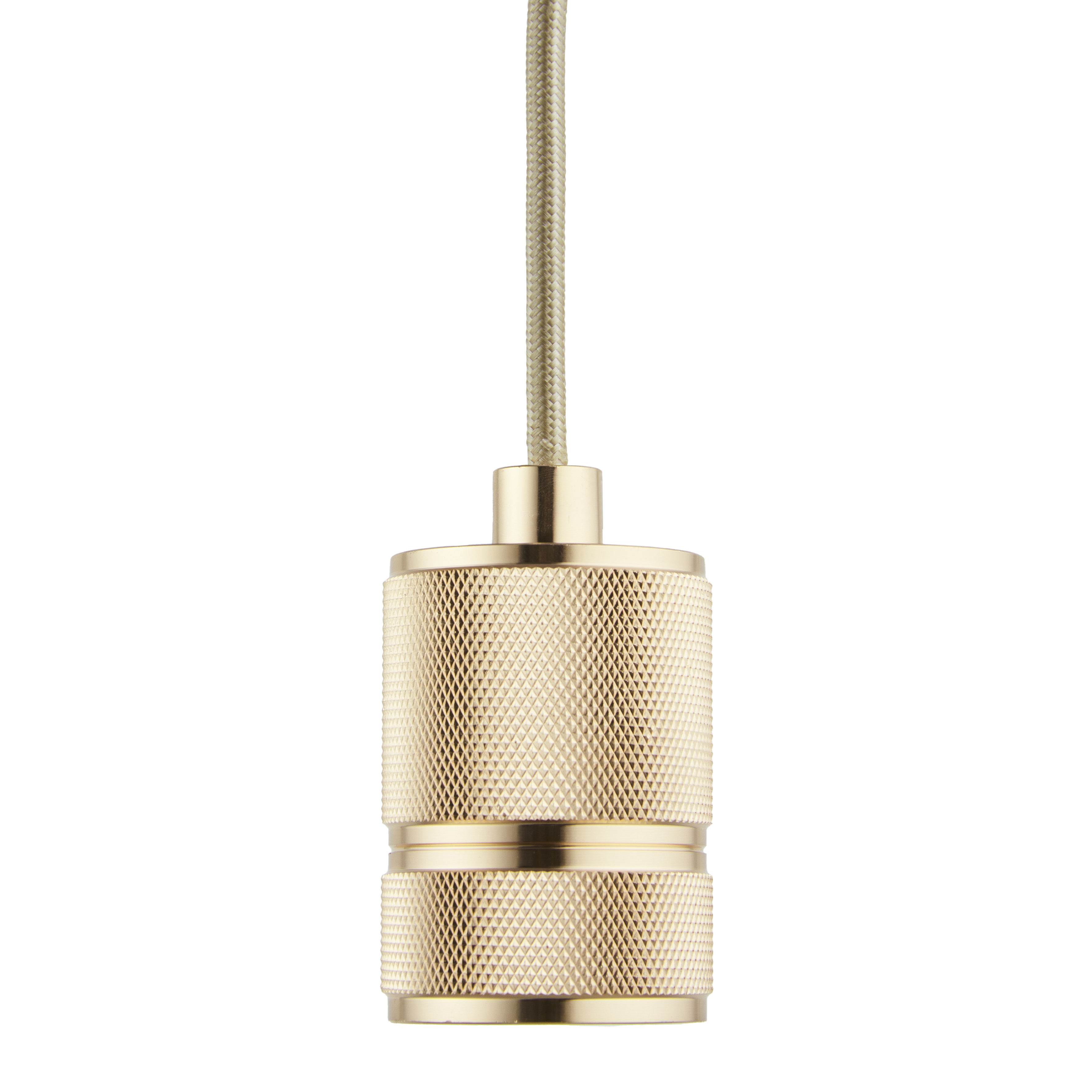Lighto | Pendel Goud E27 fitting | Classic | 1.5m Snoer | Met Plafondkap