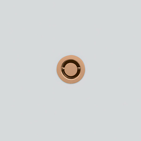 Couvercle de trop plein évier cuisine VILLEROY &BOCH Bronze