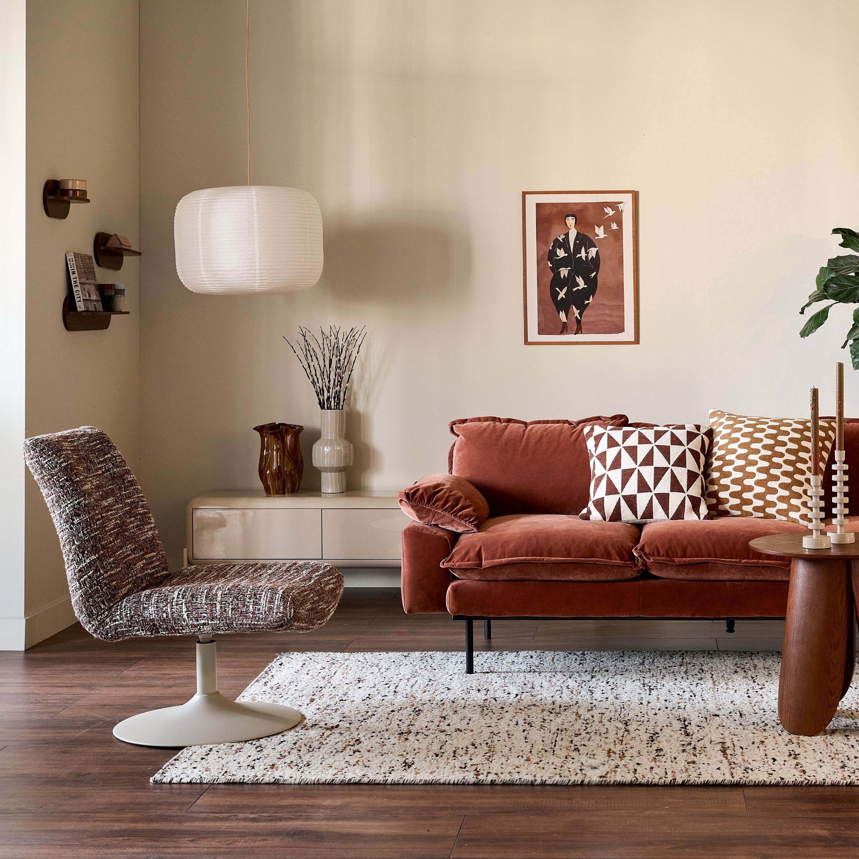 by fonQ Sund Fauteuil - Bruin