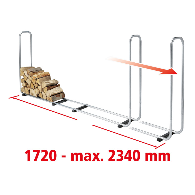 Stockeur de bûches 1,17 m³ WOLFCRAFT