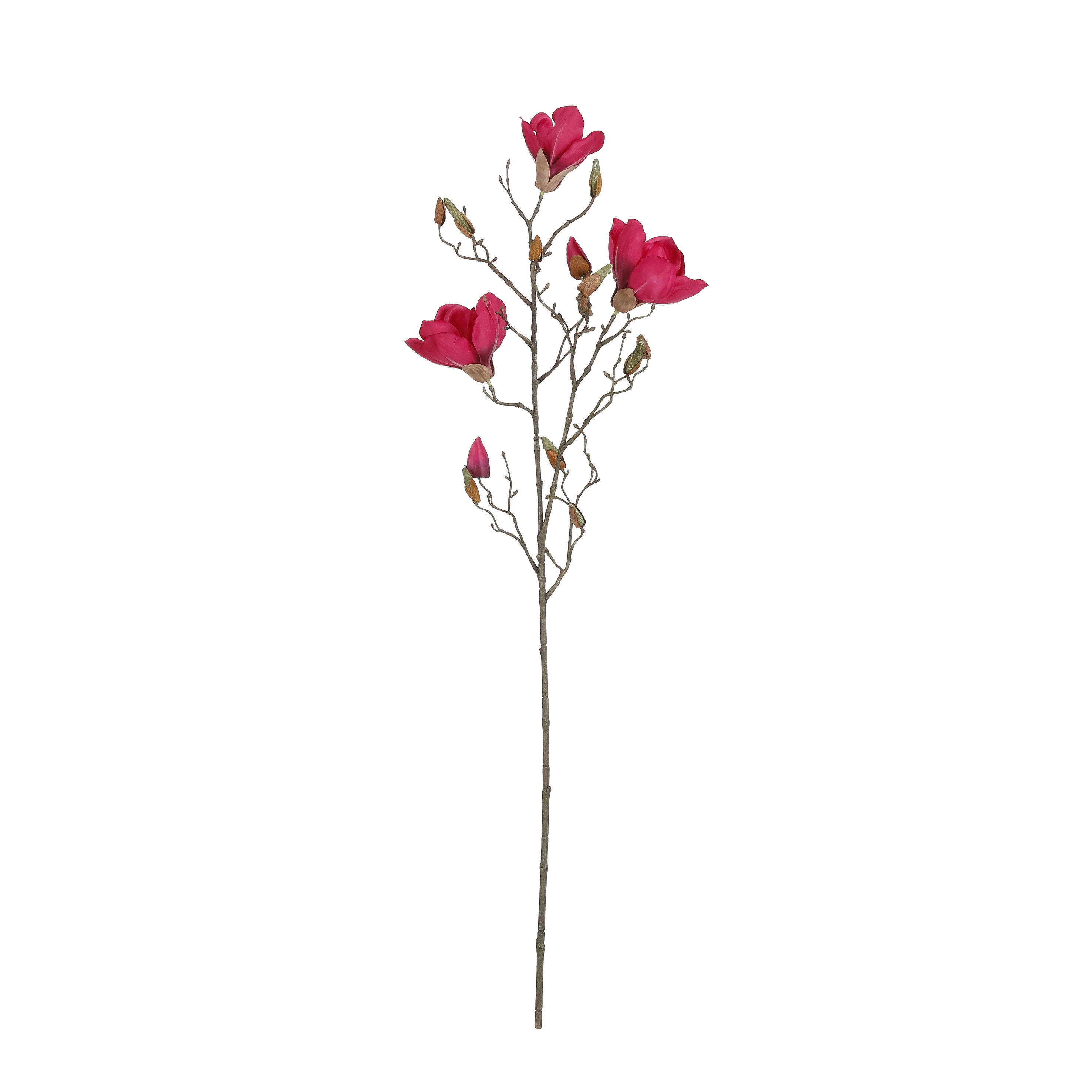 - Magnolia artificielle rose foncé H88