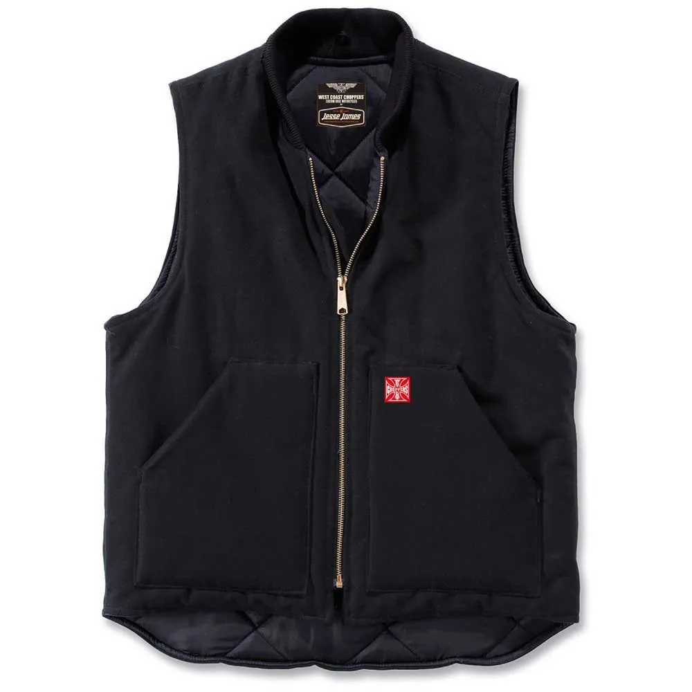 West Coast Choppers Heavy Duty Canvas vest