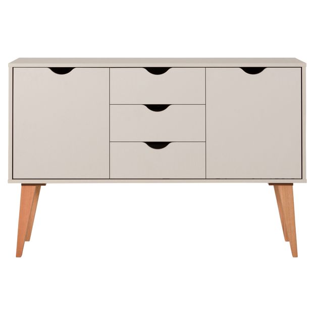 BUFFET 2 PORTAS/3 GAVETAS 1,20 M X 35 CM LIN