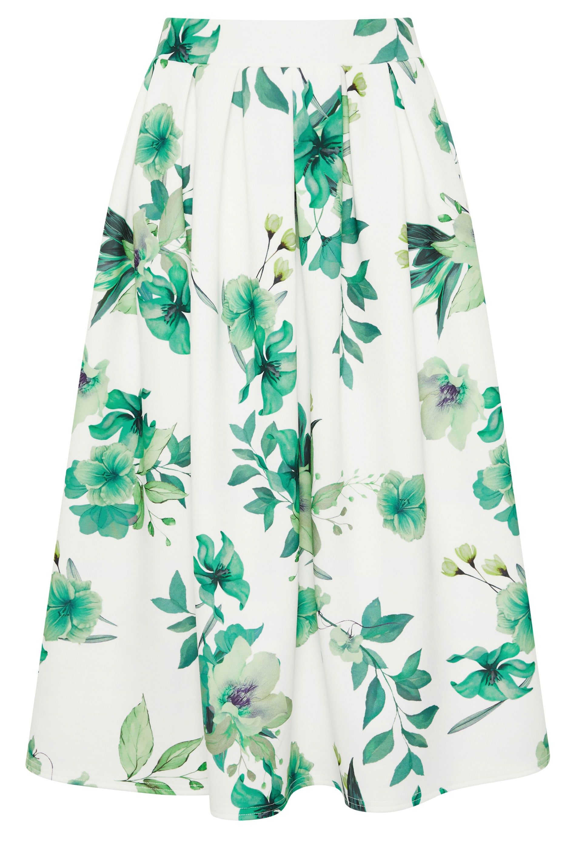Star by Julien Macdonald Floral Scuba Maxi Skirt