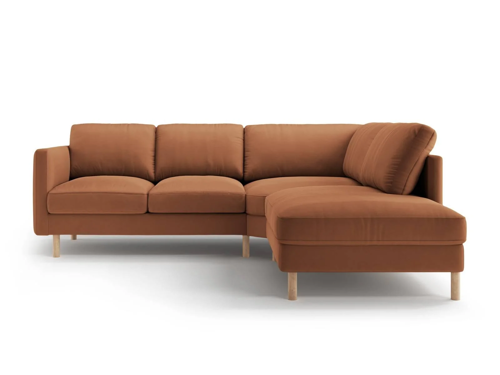Hoekbank Eden rechts velvet