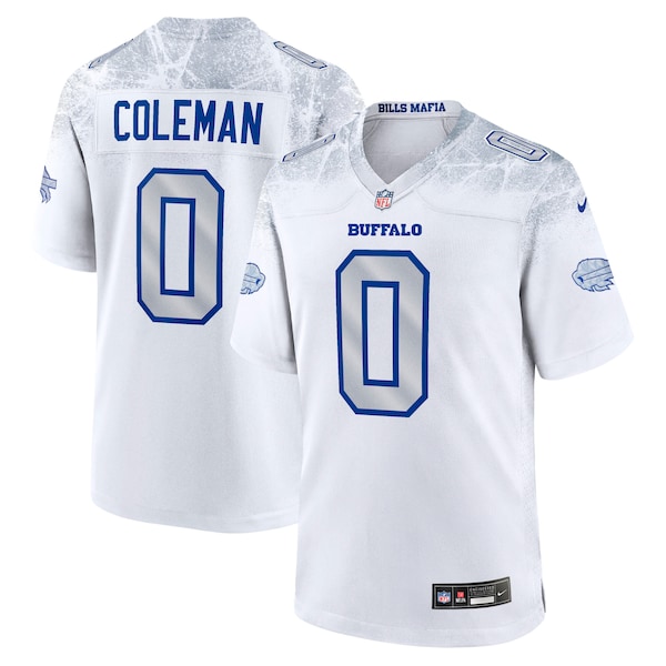 Keon Coleman Buffalo Bills Nike 2025 Rivalries Collection Game Jersey - White