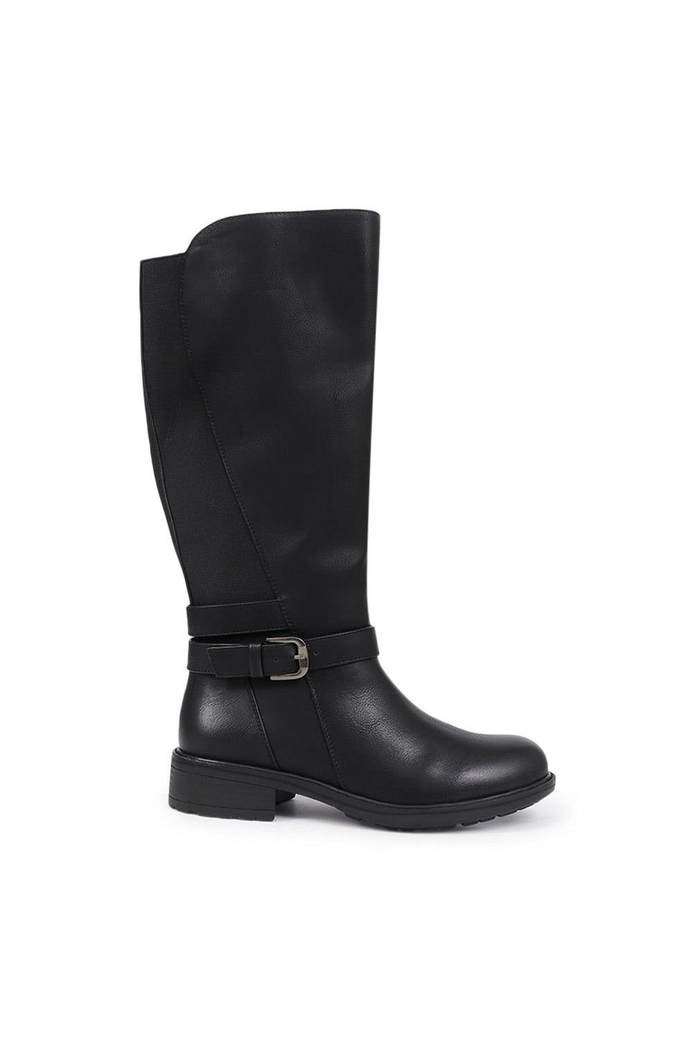 Pavers Wide Calf-Fitting Long Boots