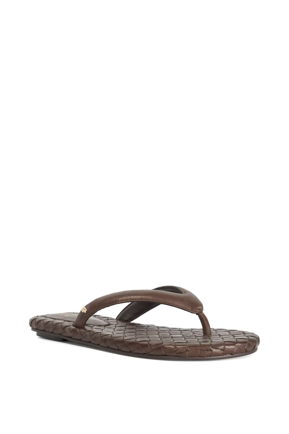 Dune London Lunare' Leather Sandals